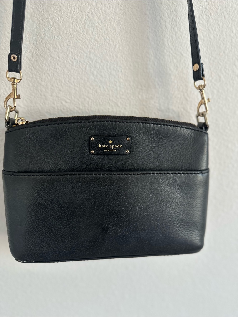 kate spade Millie Grove Street Black Leather Crossbody - Picture 4 of 12